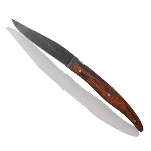 Laguiole Stonewash set 4 coltelli bistecca lama liscia