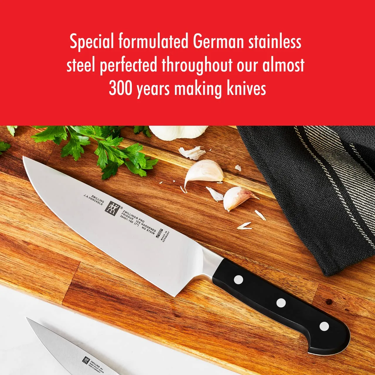 Zwilling Pro Set 7 Coltelli Autoaffilanti Inox