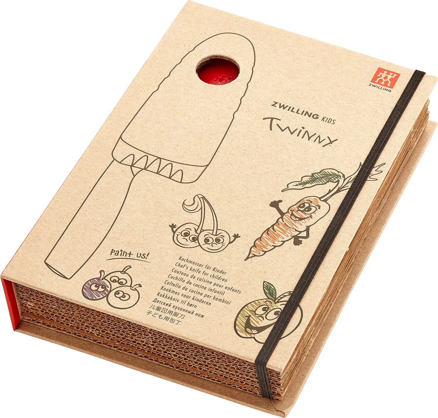 Zwilling Twinny 36550-101 coltello bambino rosso 10 cm