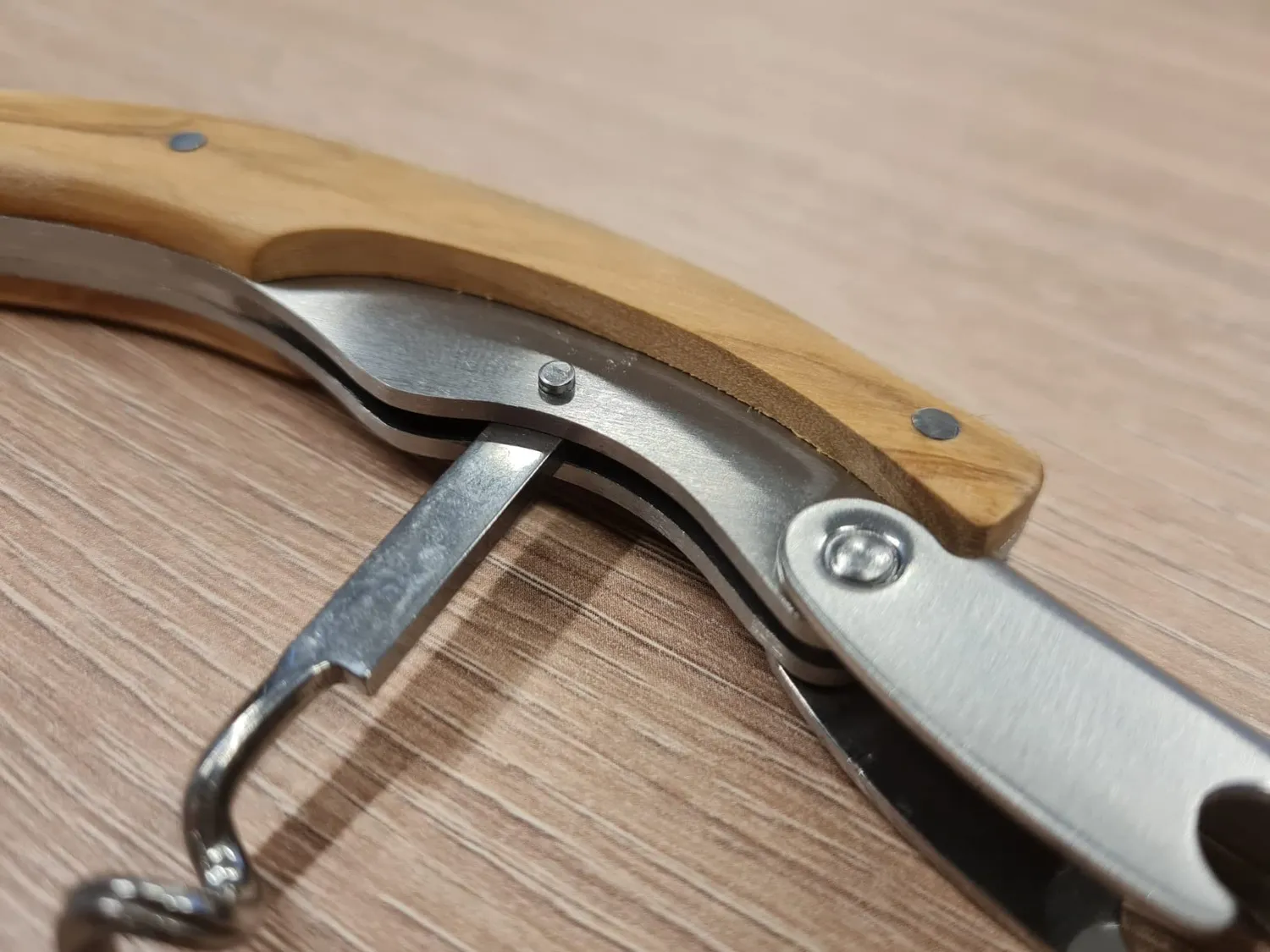 Laguiole Sommelier Cavatappi Legno Ulivo Scatola Regalo