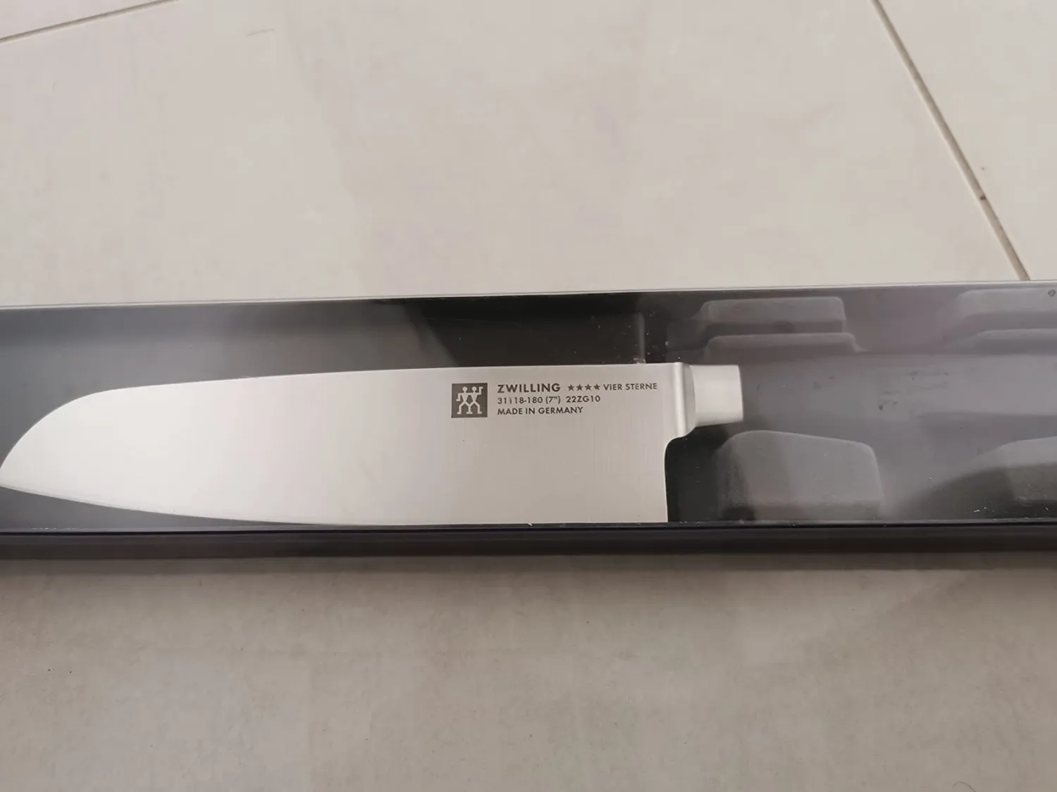 Zwilling Twin Four Star santoku 18 cm acciaio