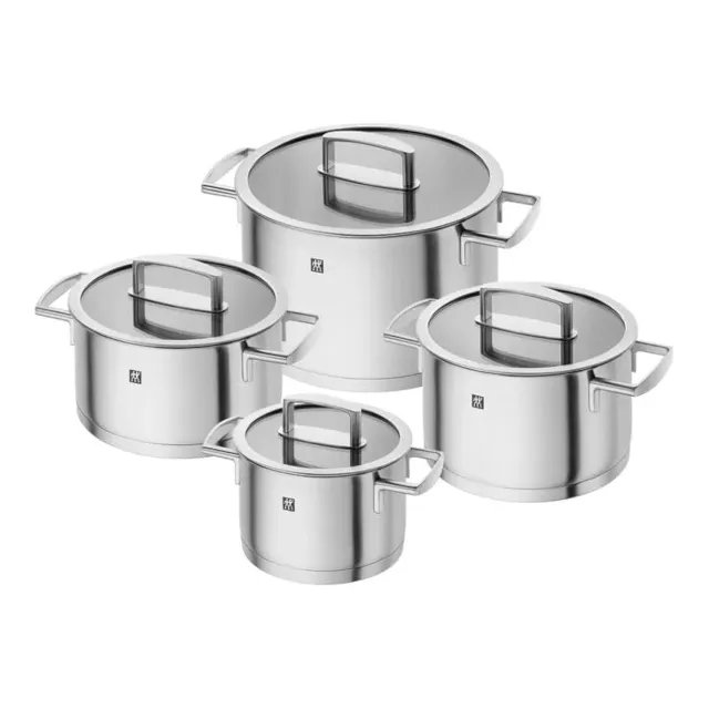 Zwilling Vitality 66460-007-0 set pentole 4 pezzi acciaio inox