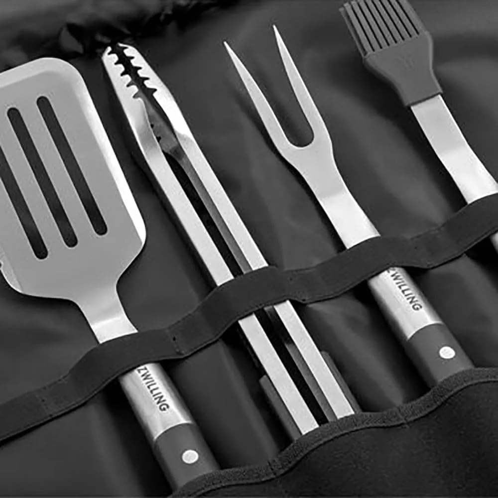 Zwilling BBQ+ set utensili grill 5 pezzi acciaio inox