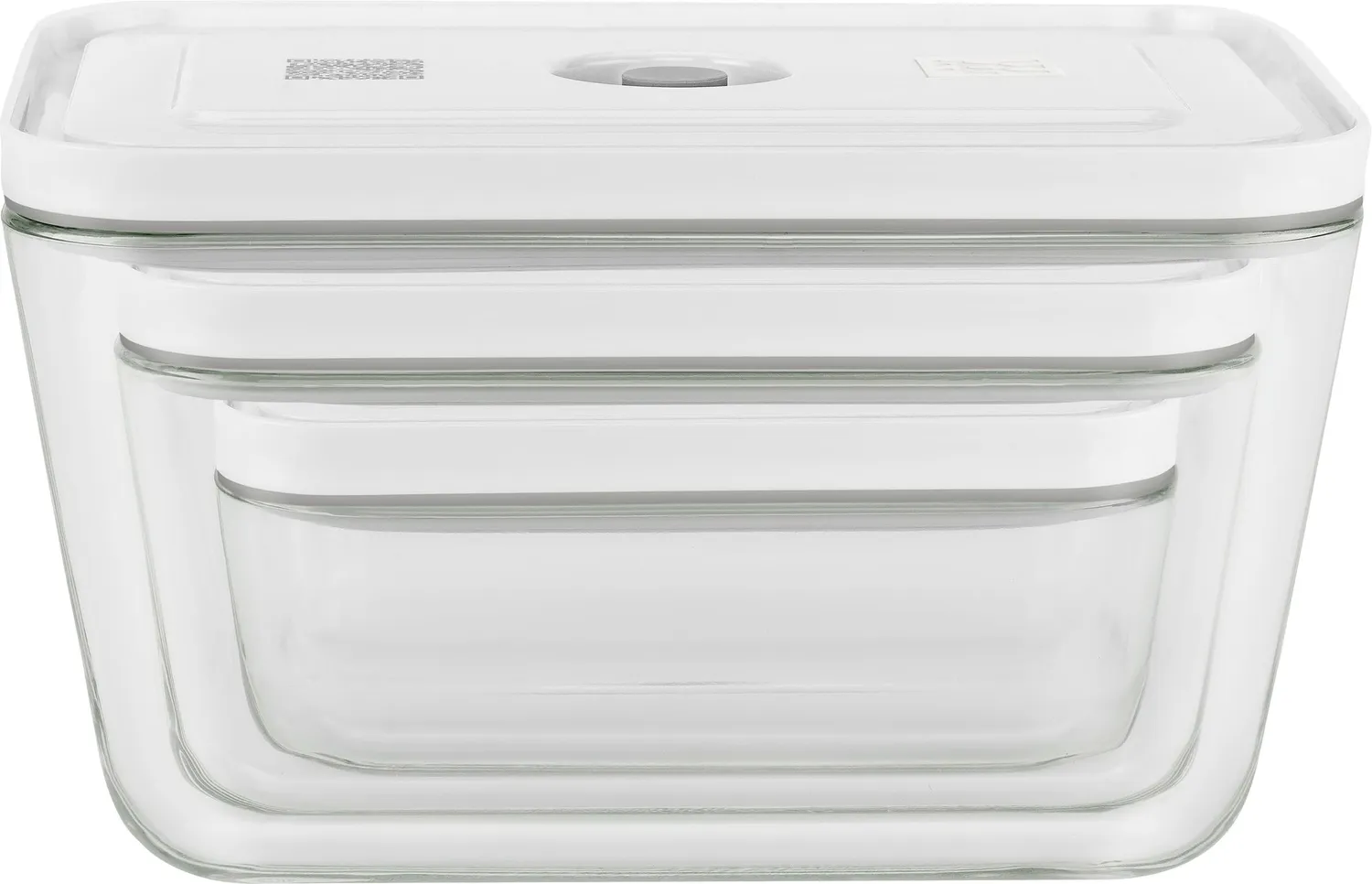 Zwilling Fresh & Save contenitori vetro 3 pezzi bianco