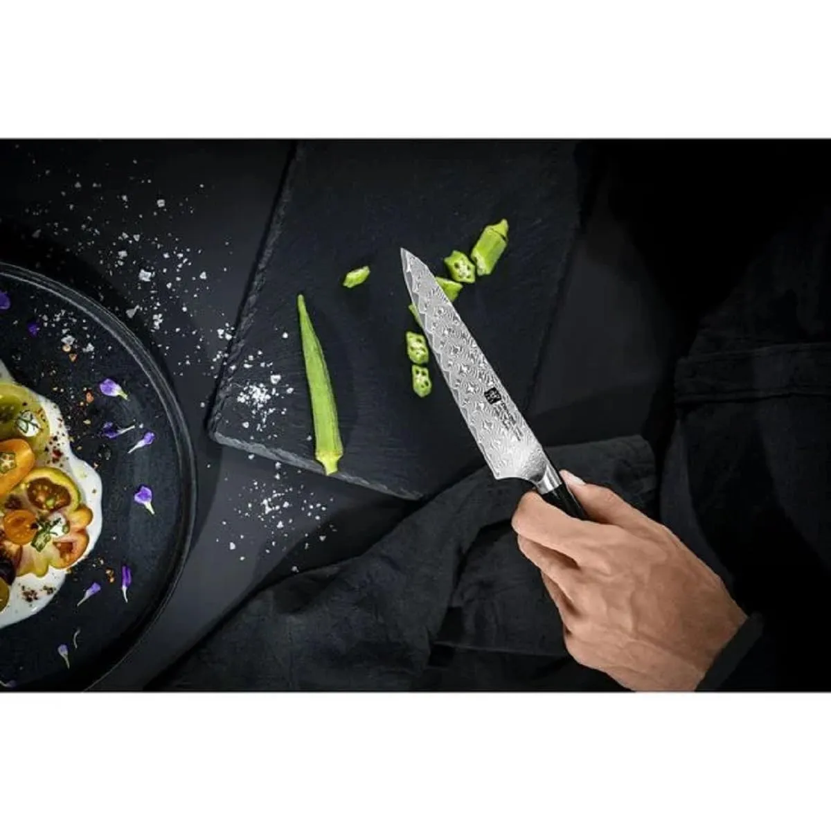 Zwilling Tanrei 30571-141-0 coltello cucina 14 cm damasco