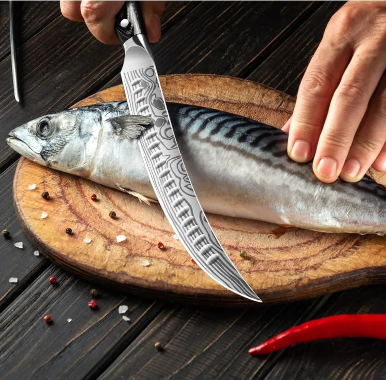MOSFiATA coltello da macellaio 10 pollici acciaio tedesco