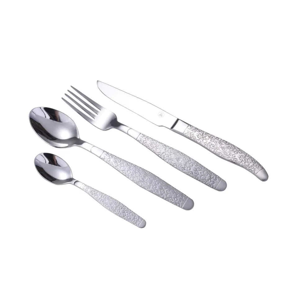 Laguiole en Aubrac set posate 24 pezzi veneziano acciaio