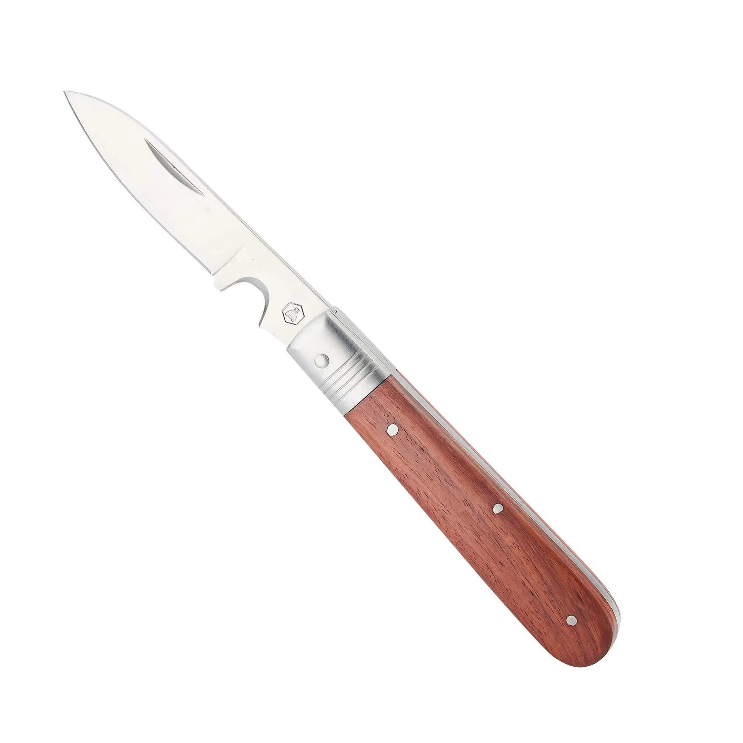 Laguiole coltello elettricista palissandro 19,5 cm custodia pelle