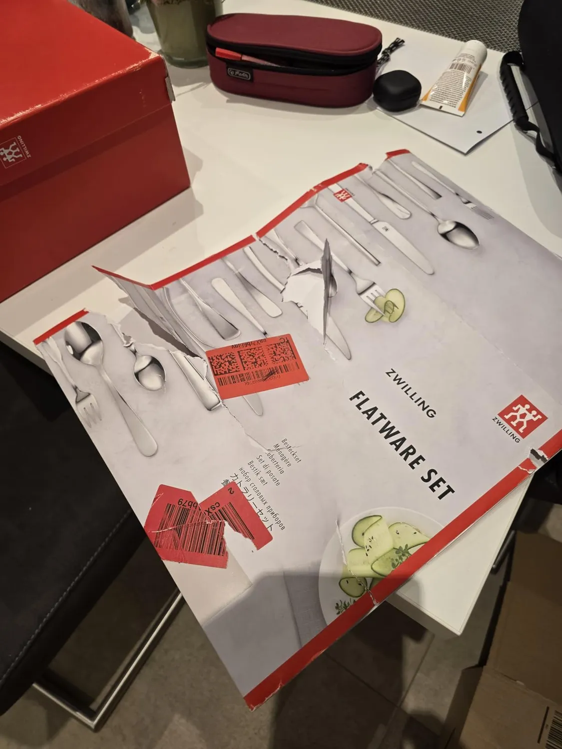 Zwilling Minimale set posate 68 pezzi opaco 12 persone