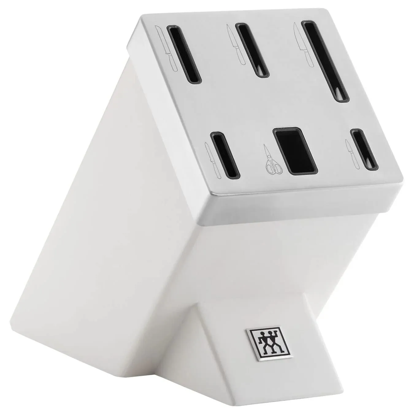Zwilling All Star ceppo 7 pezzi bianco autoaffilante inox