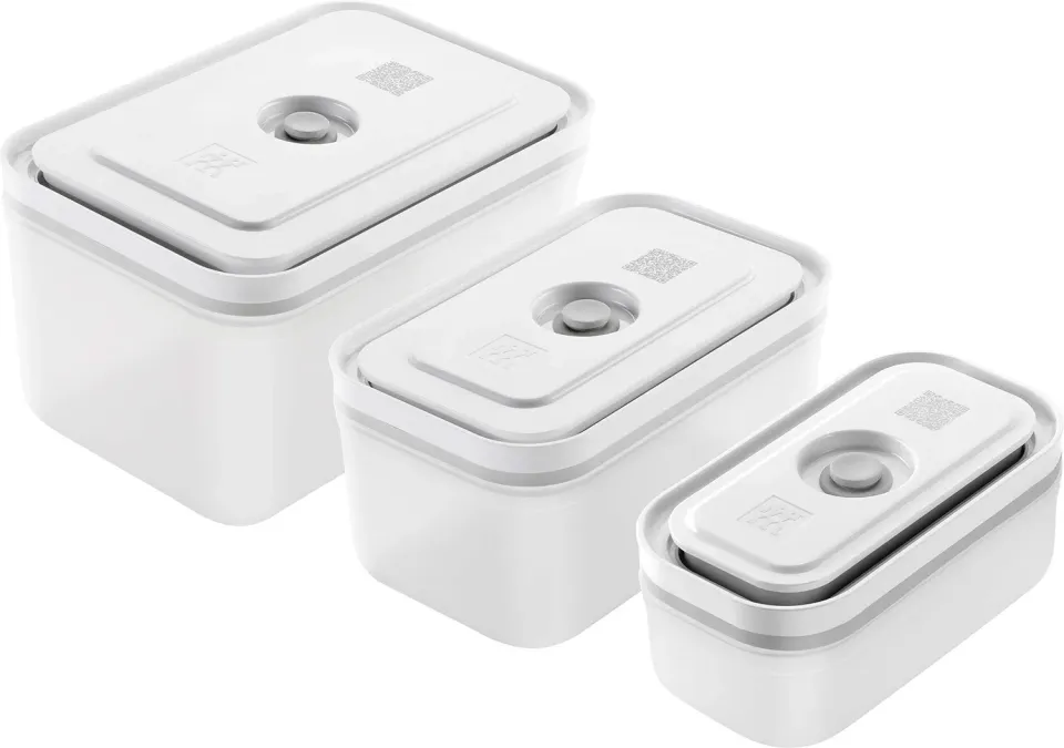 Zwilling Fresh & Save Contenitori Sottovuoto S M L 3 Pezzi