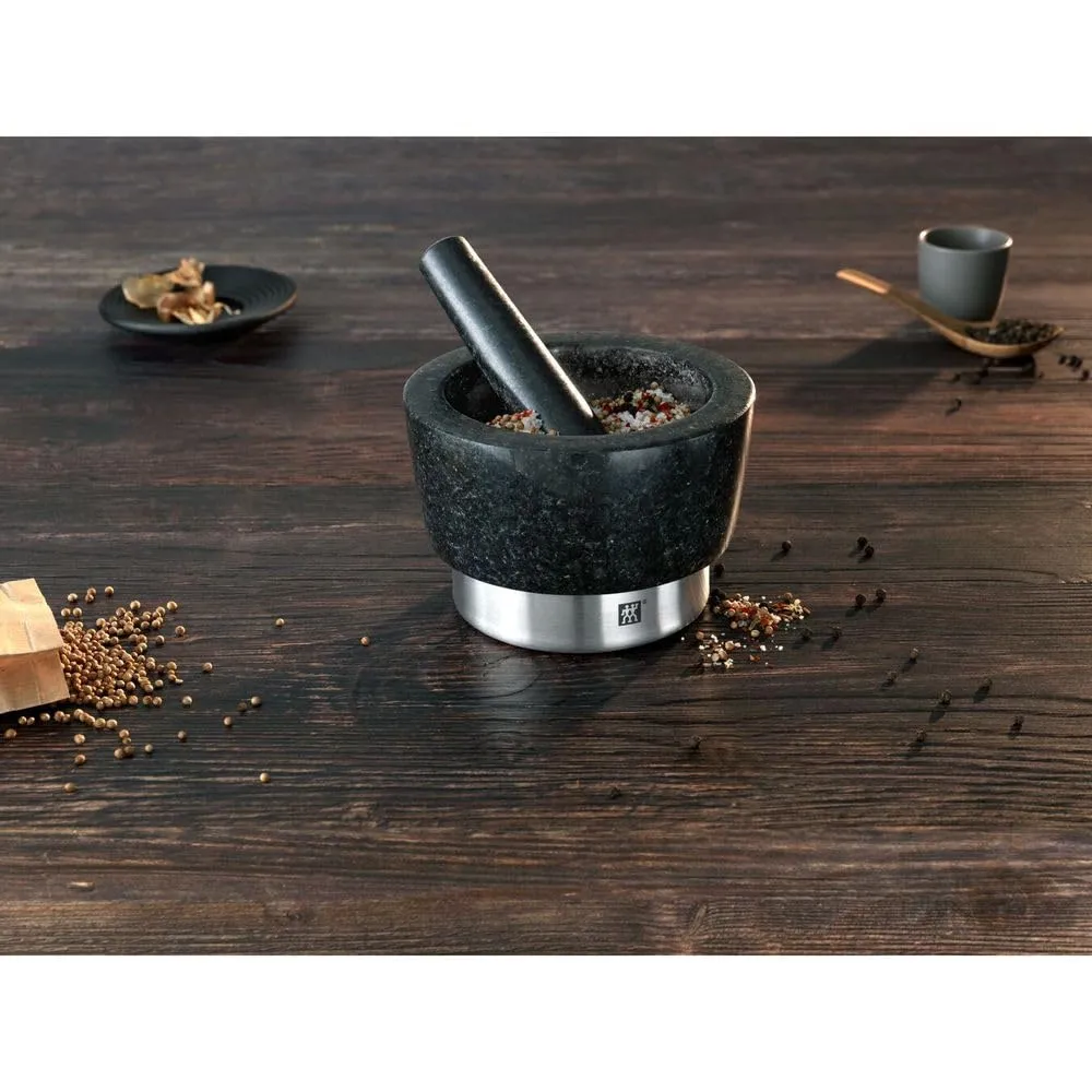 Zwilling mortaio pestello granito nero 11 cm