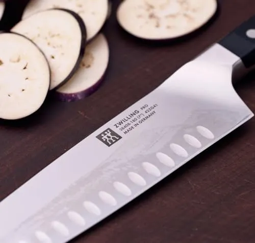 Zwilling coltello santoku alveolato cucina
