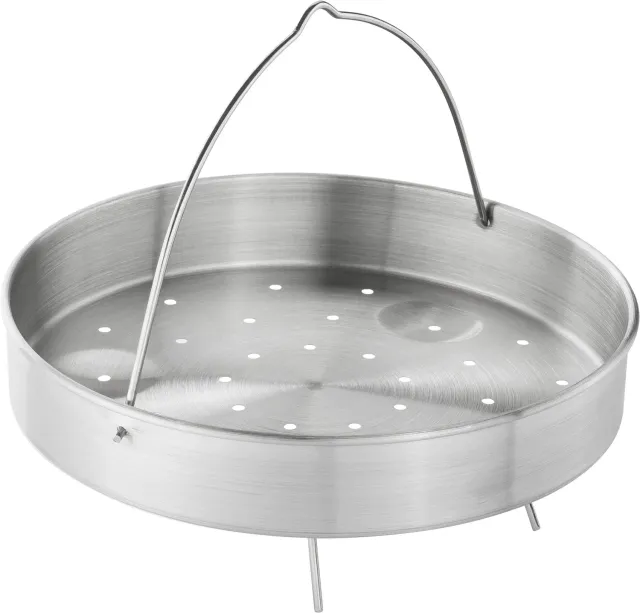 Zwilling EcoQuick cestino vapore 22 cm acciaio treppiede