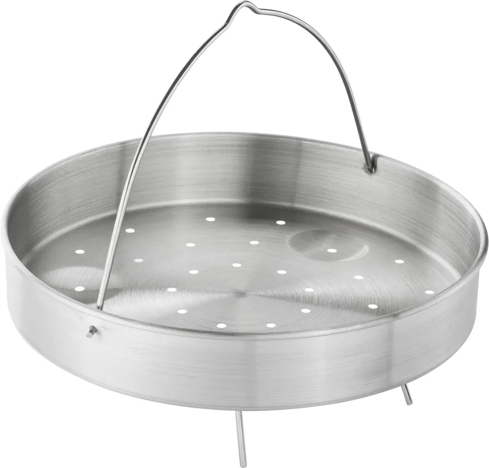 Zwilling EcoQuick cestino vapore 22 cm acciaio treppiede