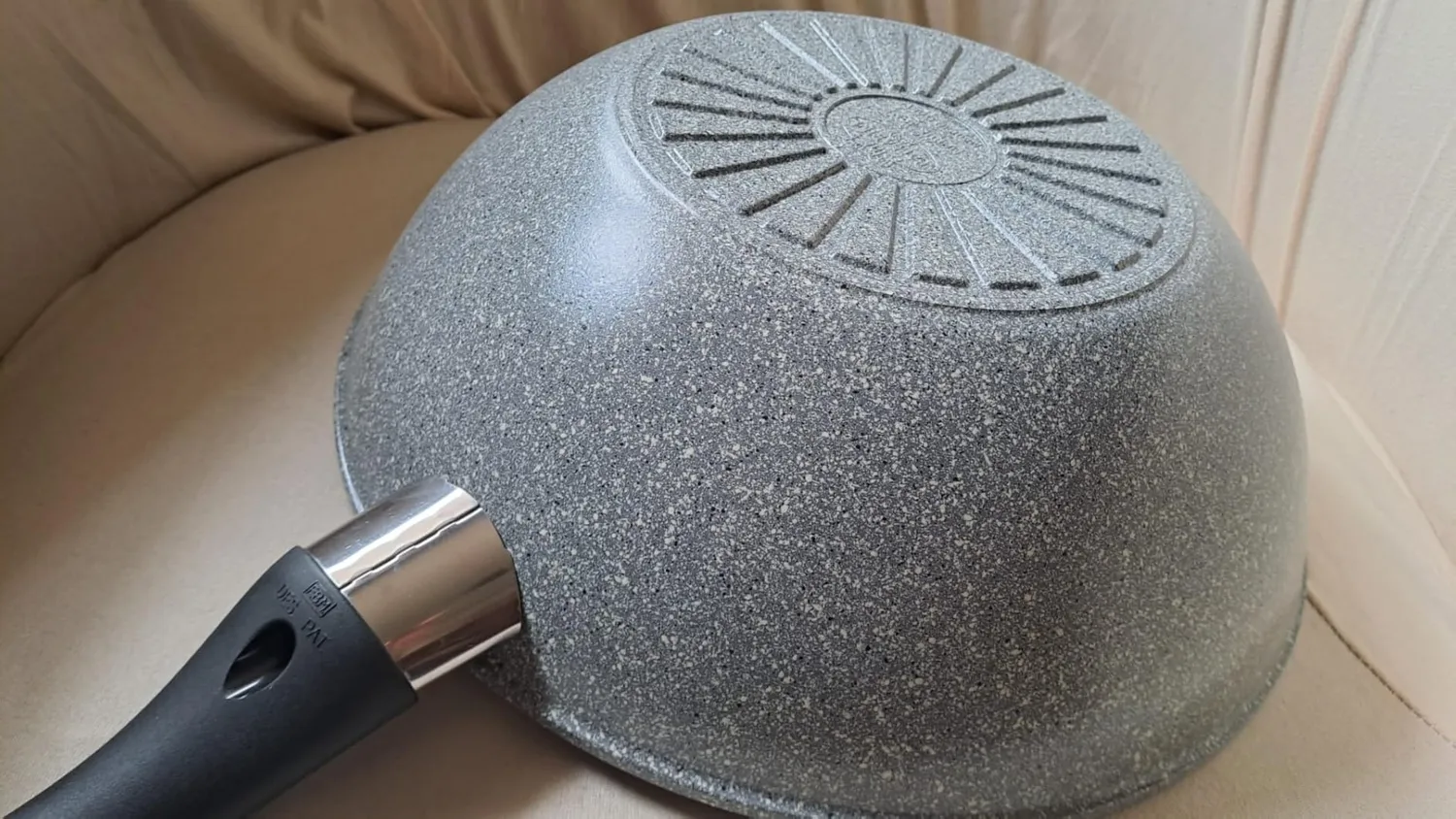Ballarini Cortina Granitium Eco wok 28 cm induzione