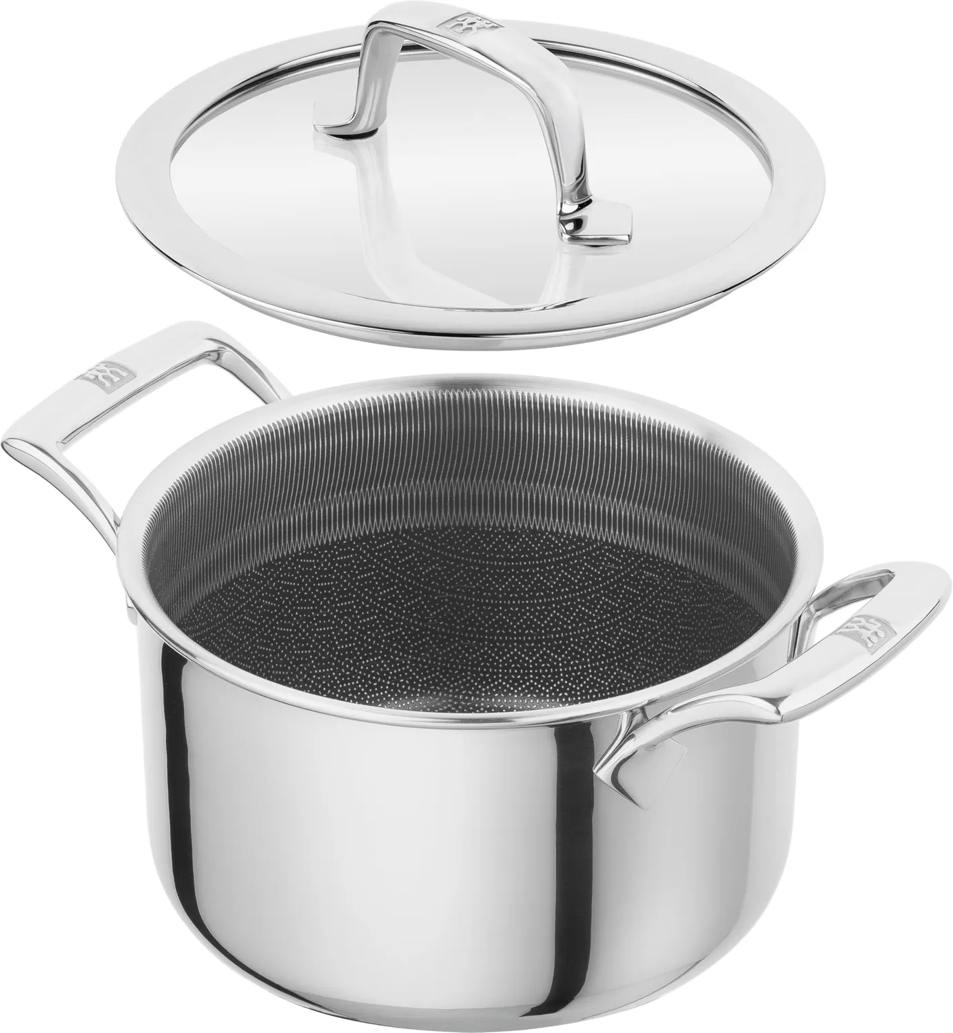 Zwilling Peak Set 5 Pentole Ceramica Ibrida Acciaio