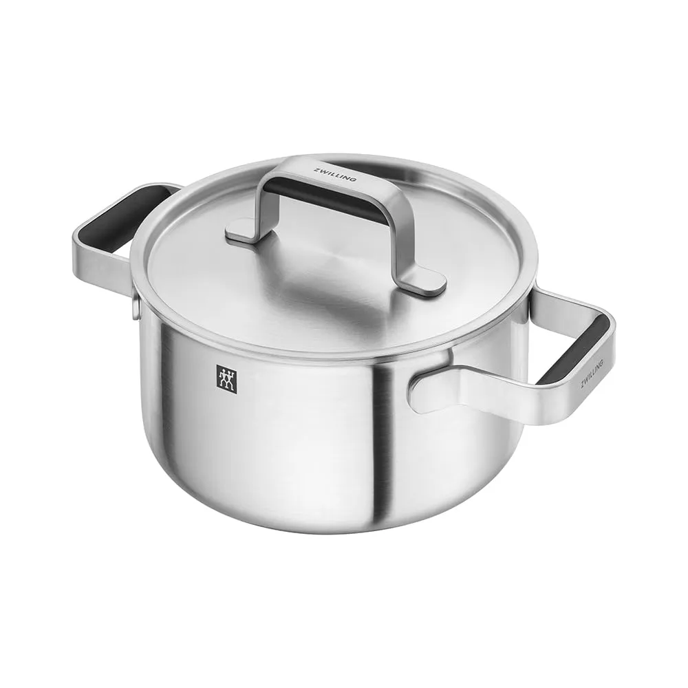 Zwilling Pure Set Pentole 5 Pezzi Acciaio Inox Argento