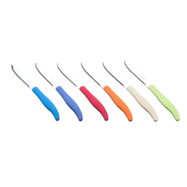 Laguiole en Aubrac Set 6 Coltelli Tavola Manico ABS