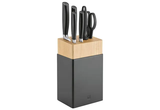 Zwilling All Star set coltelli ceppo 7 pezzi nero