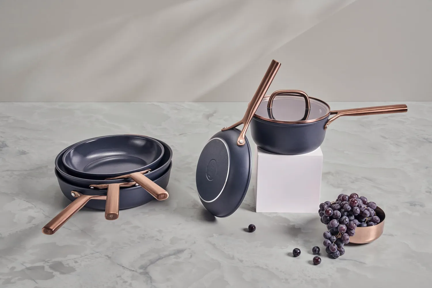 Zwilling Milano 20 cm padella antiaderente blu senza PFAS
