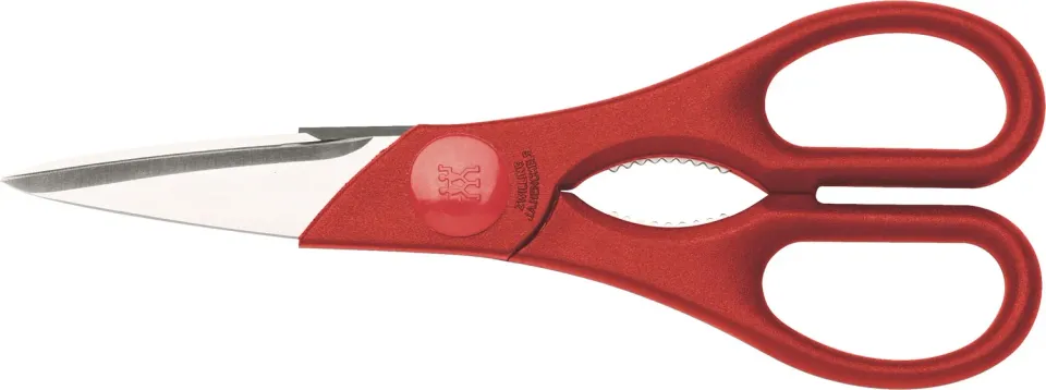 Zwilling 43964-200 forbici multiuso rosse inox