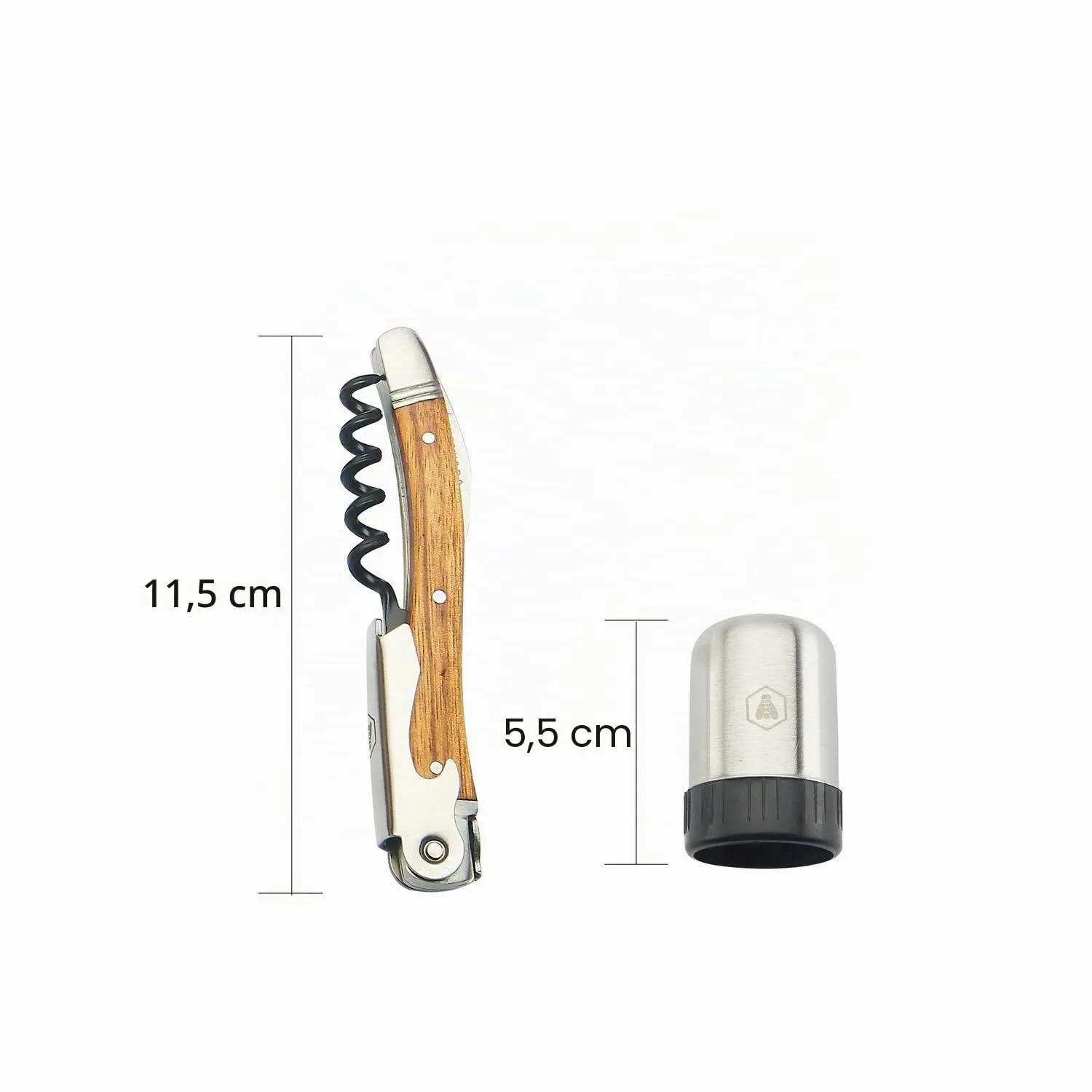 Laguiole en Aubrac set picnic completo 18 pezzi legno pino