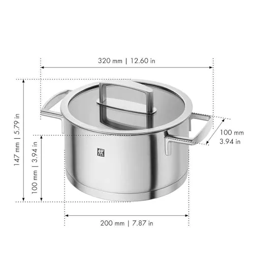 Zwilling Vitality 66462-200 pentola 20 cm 3 l induzione
