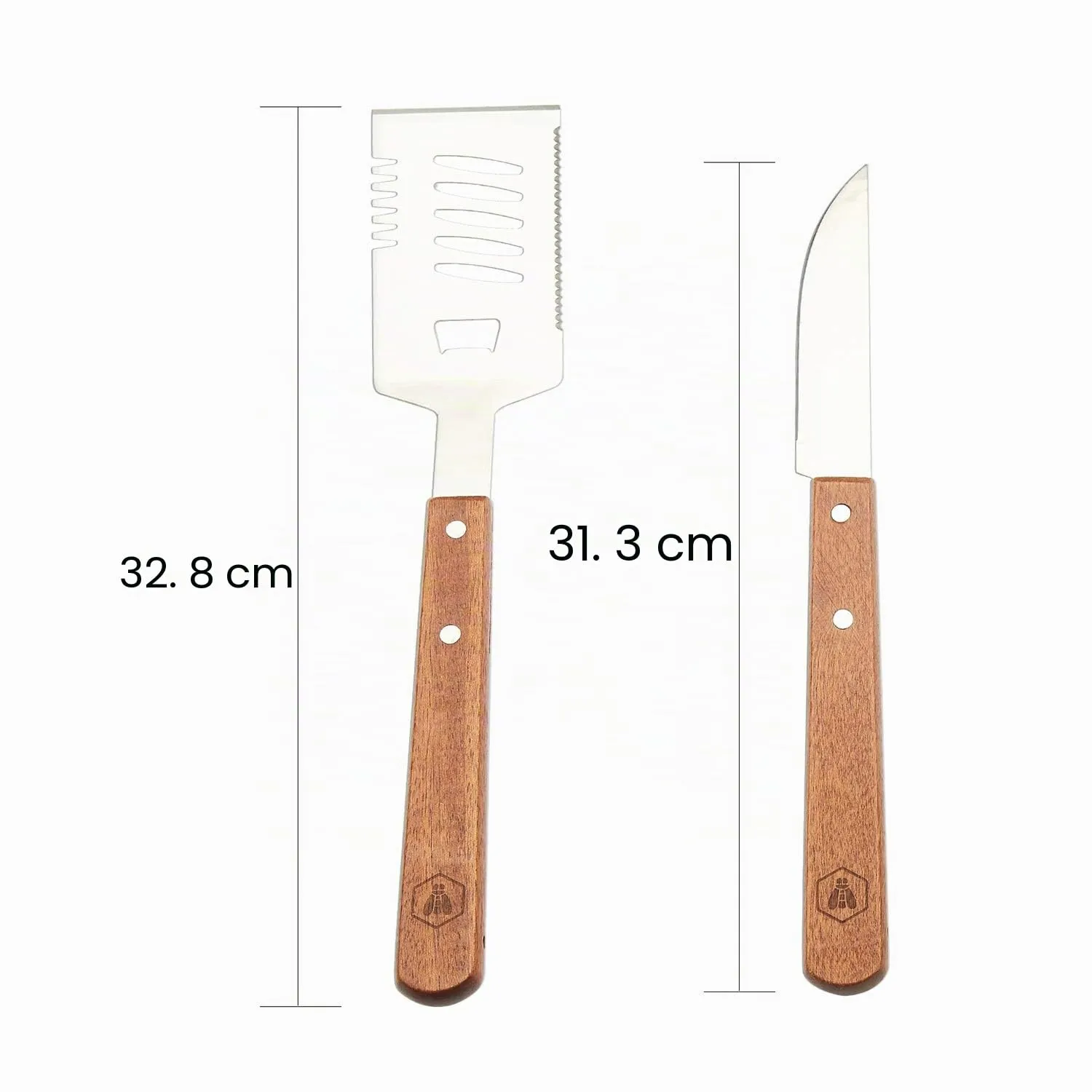 Laguiole en Aubrac set picnic completo 18 pezzi legno pino