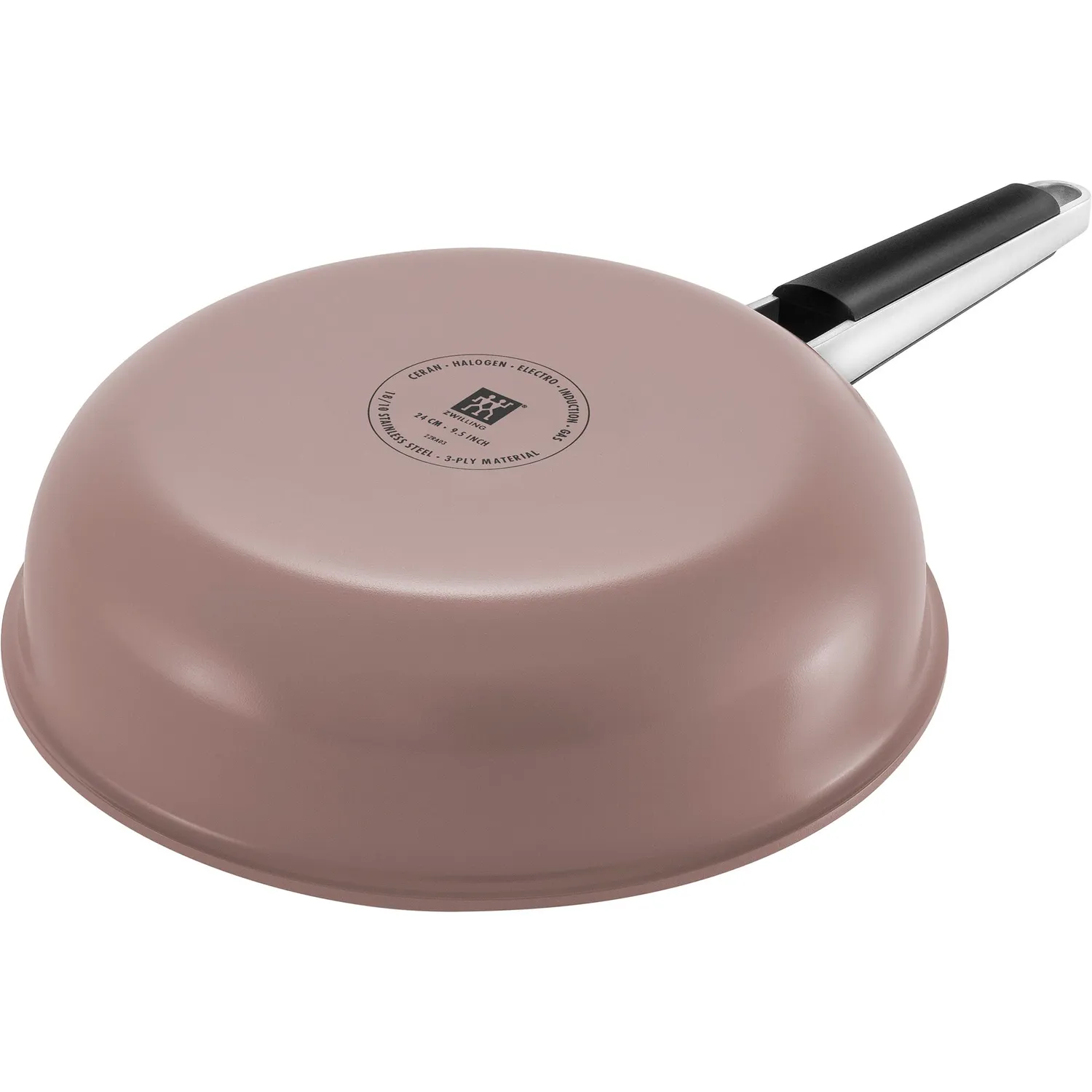 Zwilling Pure padella antiaderente 24 cm rosa