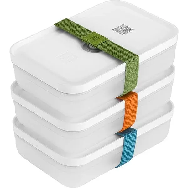 Zwilling Fresh & Save box pranzo Grey 3 pezzi sottovuoto