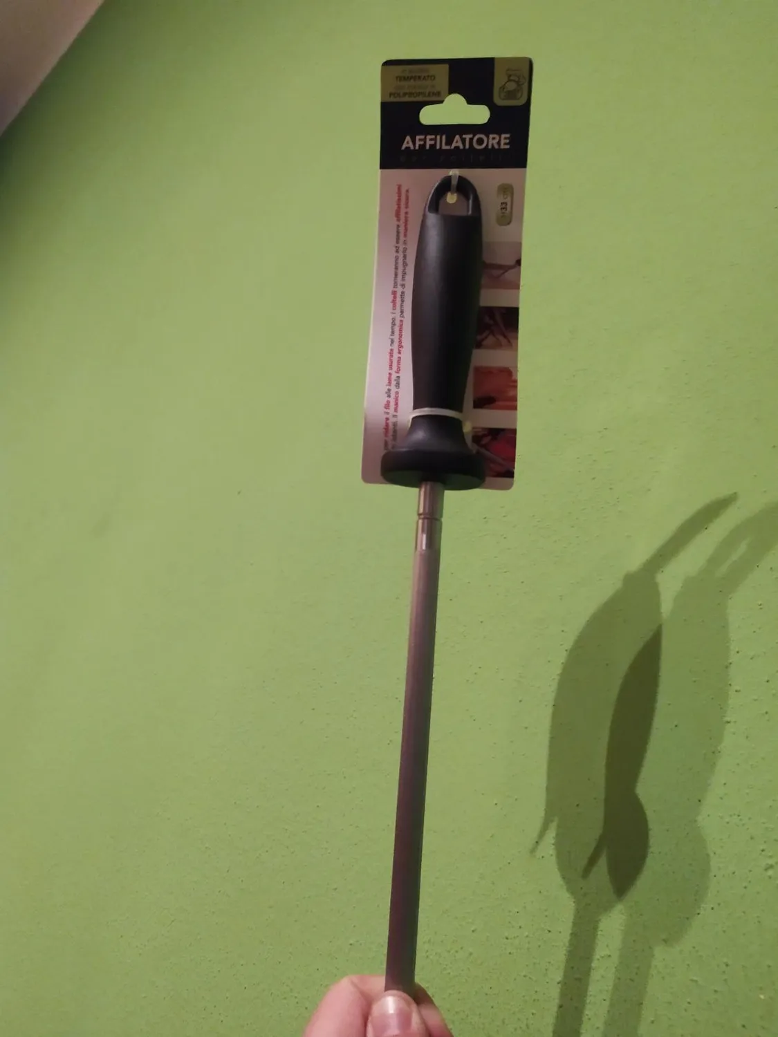 Zwilling Acciaino Ceramica 23 cm Manico Nero