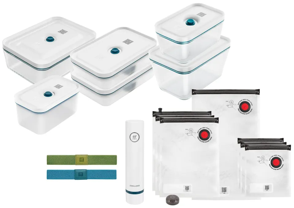Zwilling Fresh & Save set sottovuoto 16 pezzi vetro starter