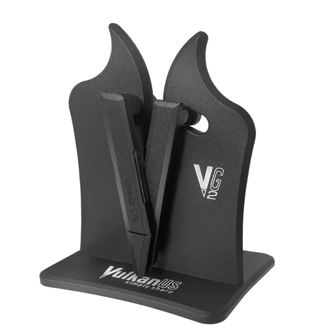 Vulkanus VG2 Classic Affilacoltelli Nero Lavastoviglie