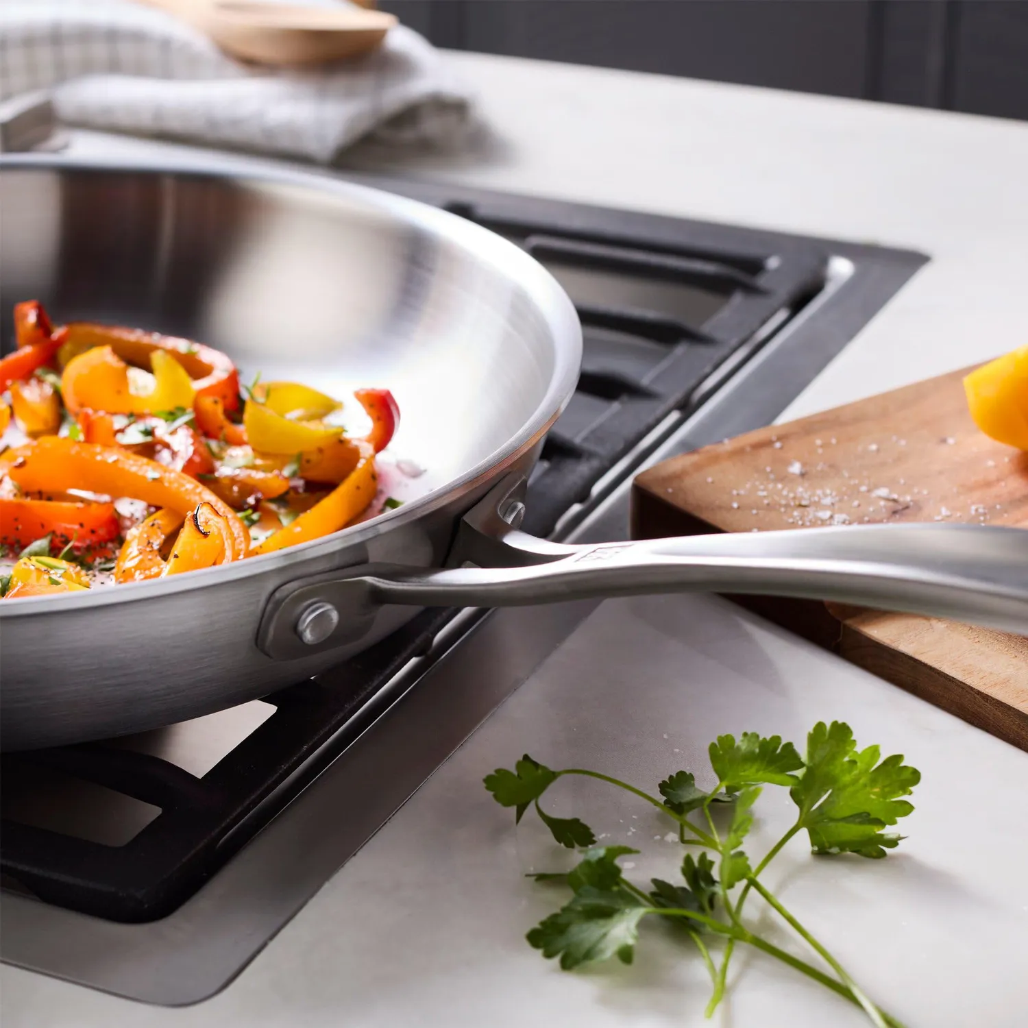 Zwilling 30,5 cm padella acciaio inox 3 strati