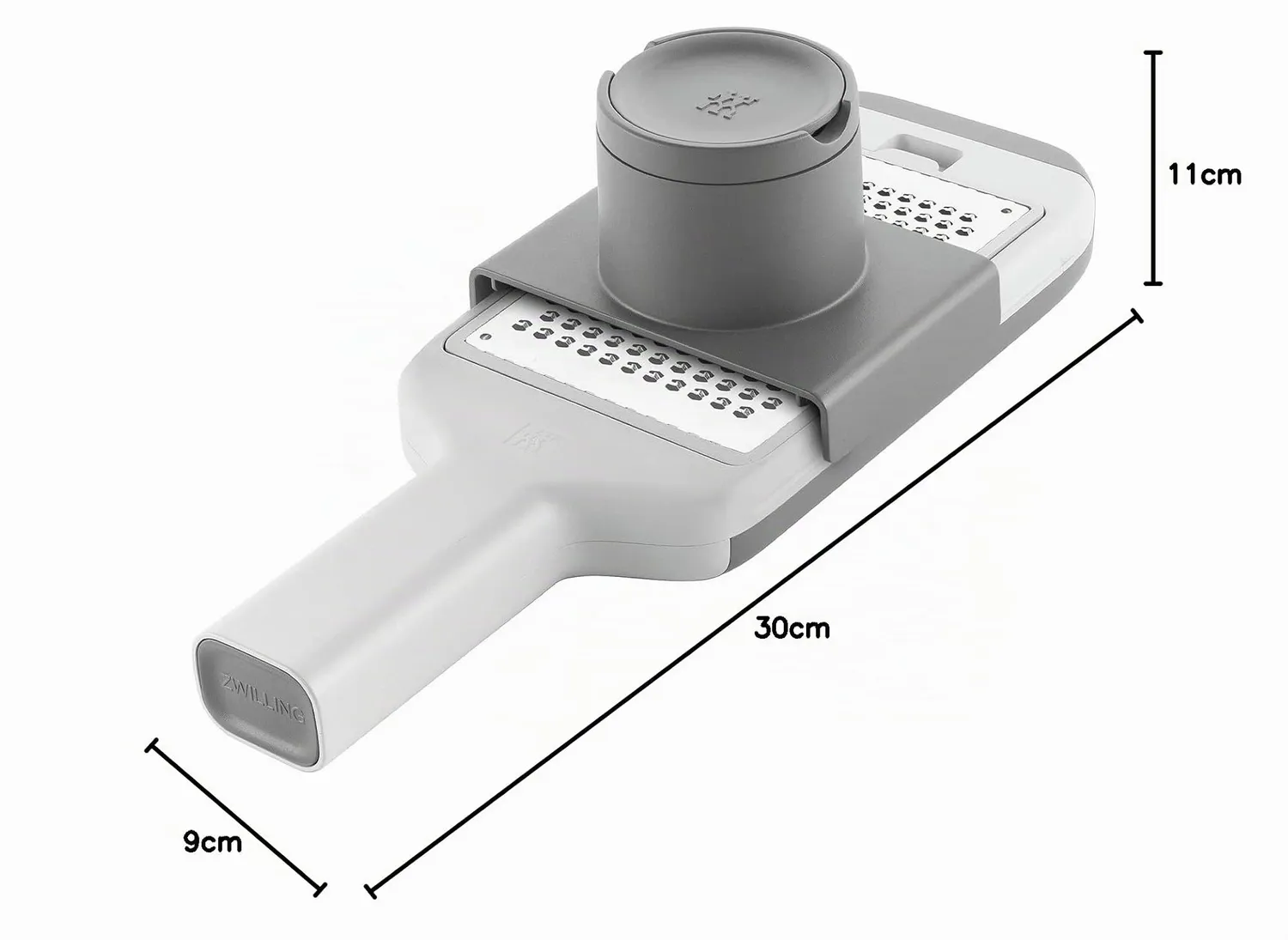 Zwilling Z-Cut Grattugia 7 in 1 Acciaio Inox 4 Inserti