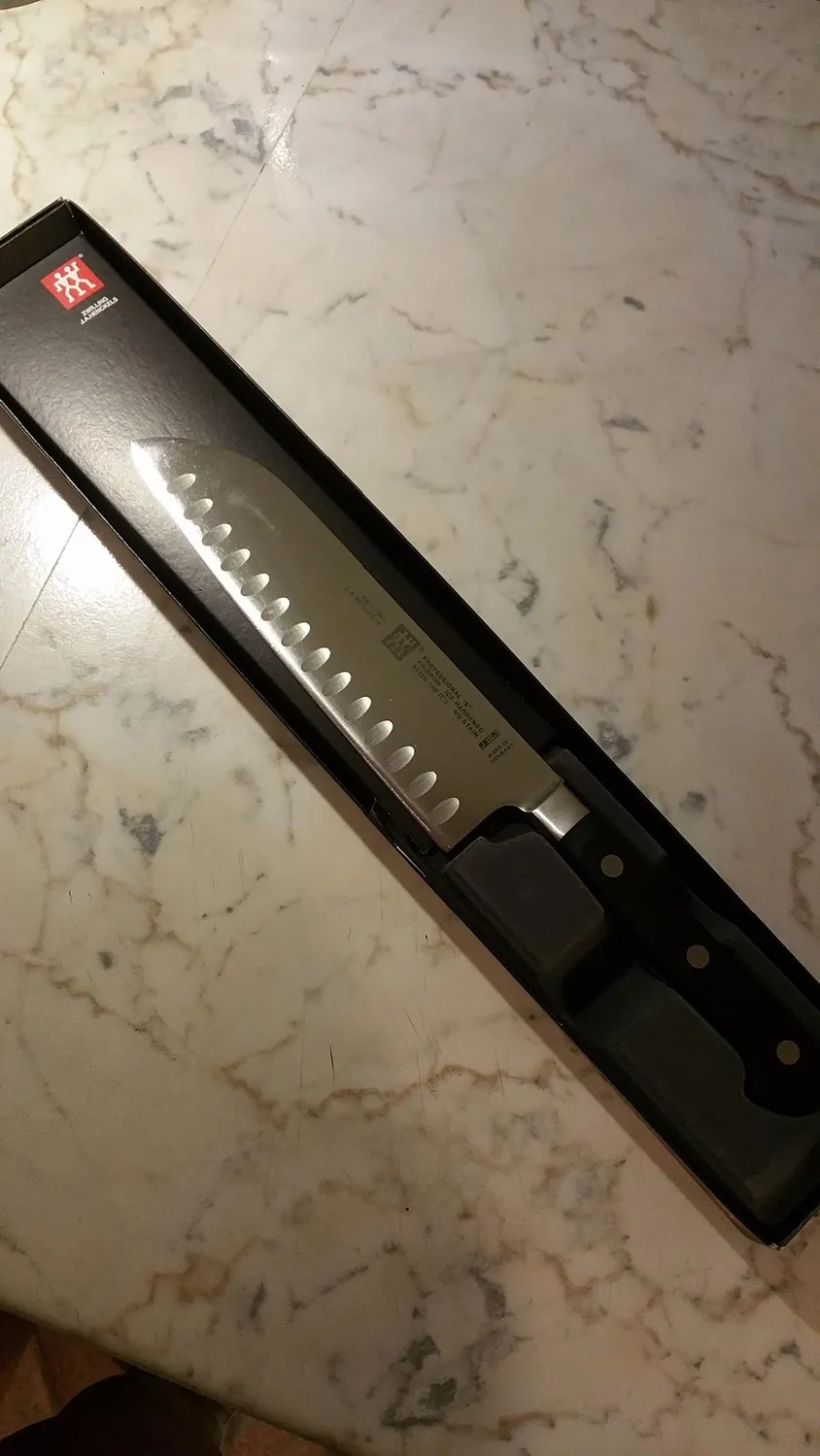 Zwilling Professional S Santoku 18 cm Acciaio Forgiato