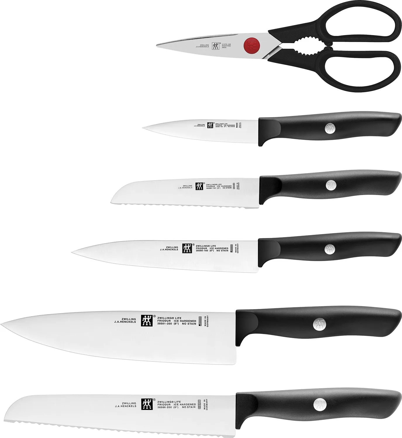 Zwilling Life SharpBlock Ceppo Coltelli 7 Pezzi Autoaffilante