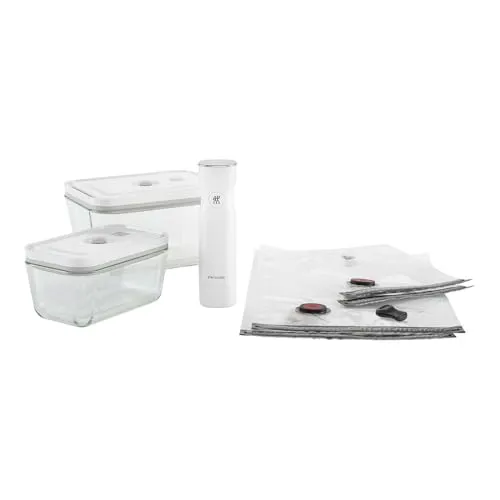 Zwilling Fresh & Save Set Sottovuoto 7 Pezzi con Pompa