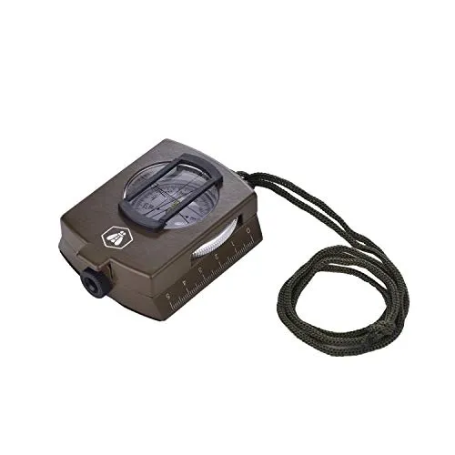 Laguiole bussola professionale metallo custodia nylon 360°