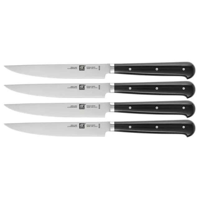 Zwilling 39029-000 set 4 coltelli da bistecca 12 cm inox