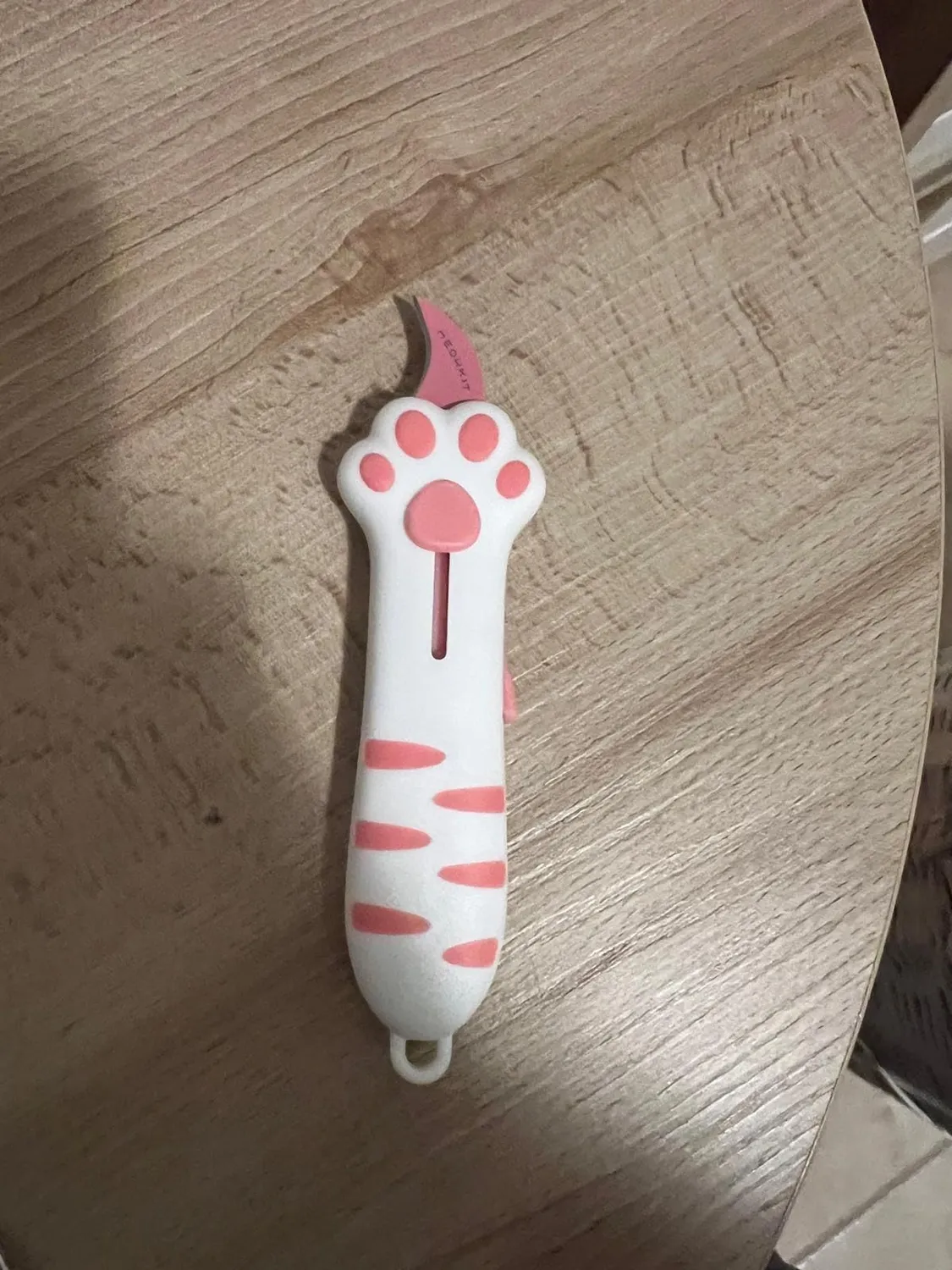 MEOWKIT Cutter Zampa Gatto Rosa Taglierino Mini