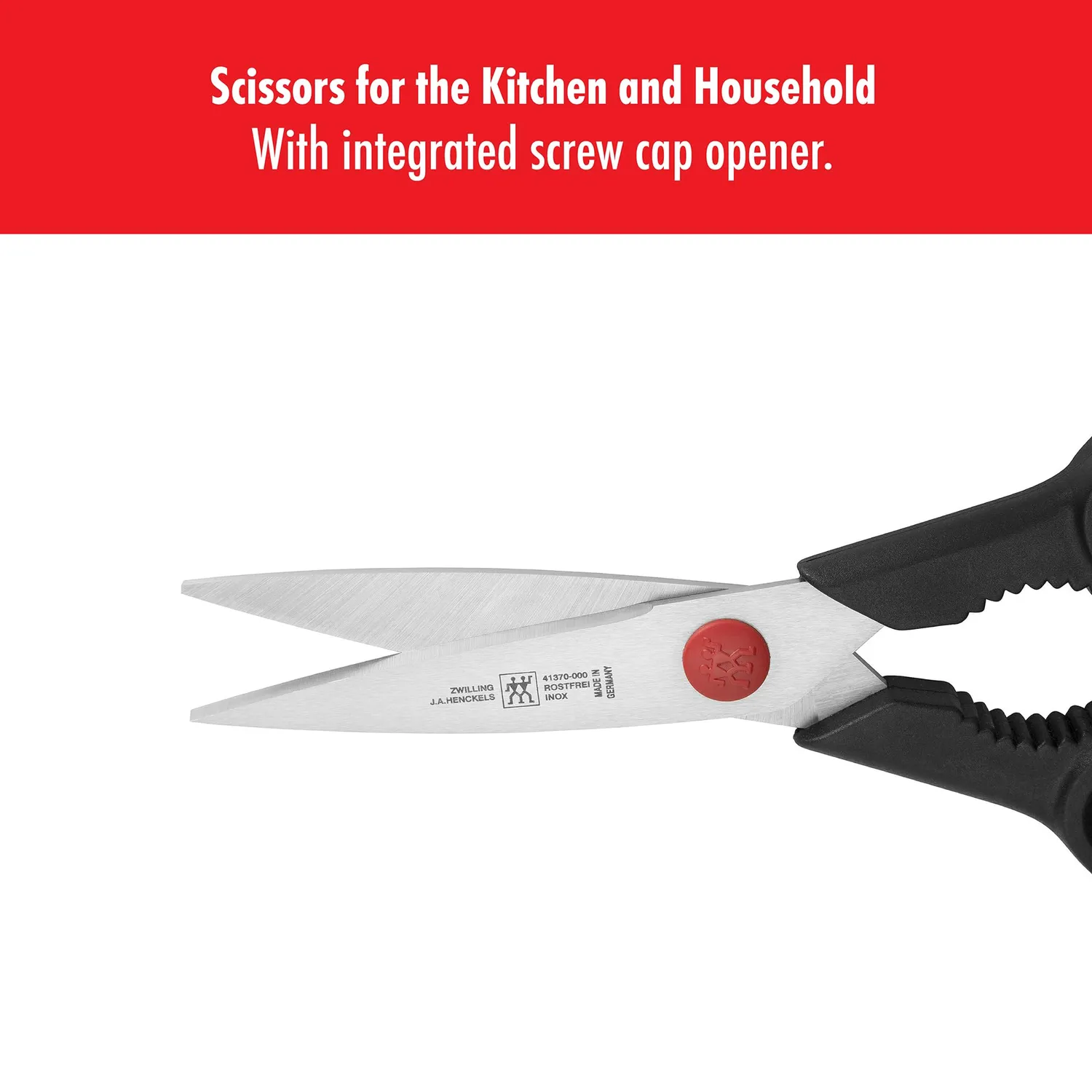 Zwilling J.A.Henckels 41370-001 forbici cucina rosse 20 cm