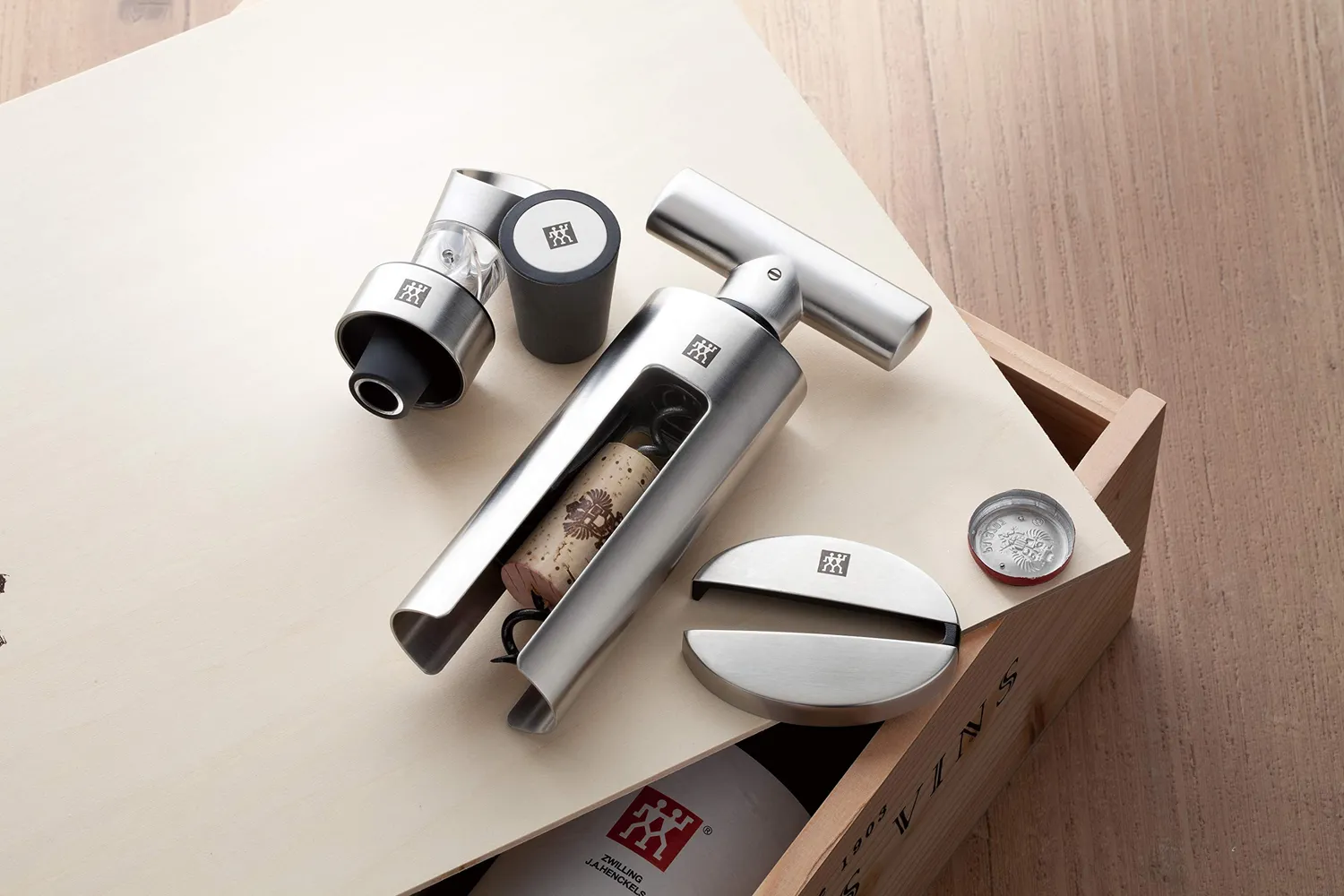 Zwilling Sommelier cavatappi a leva acciaio 19 cm