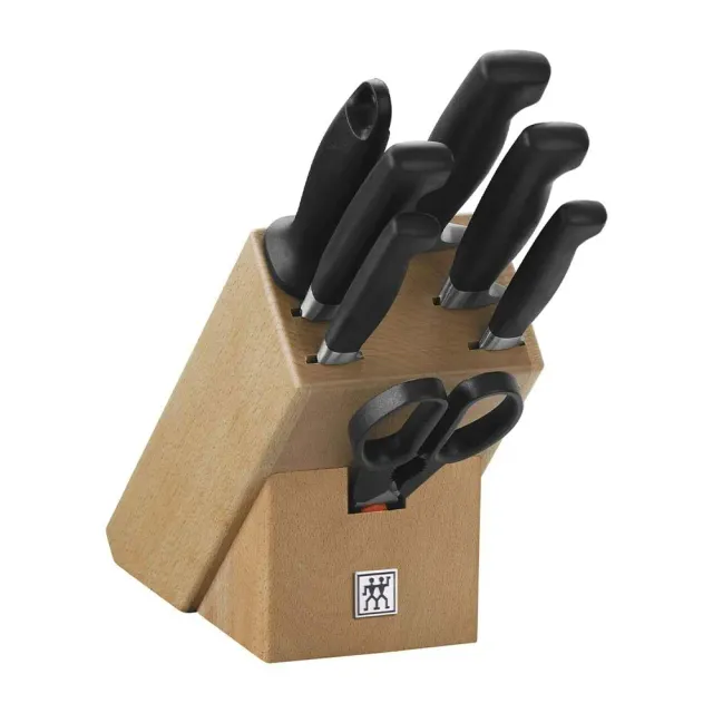 Zwilling Vier Sterne 35140 set coltelli ceppo 8 pezzi faggio