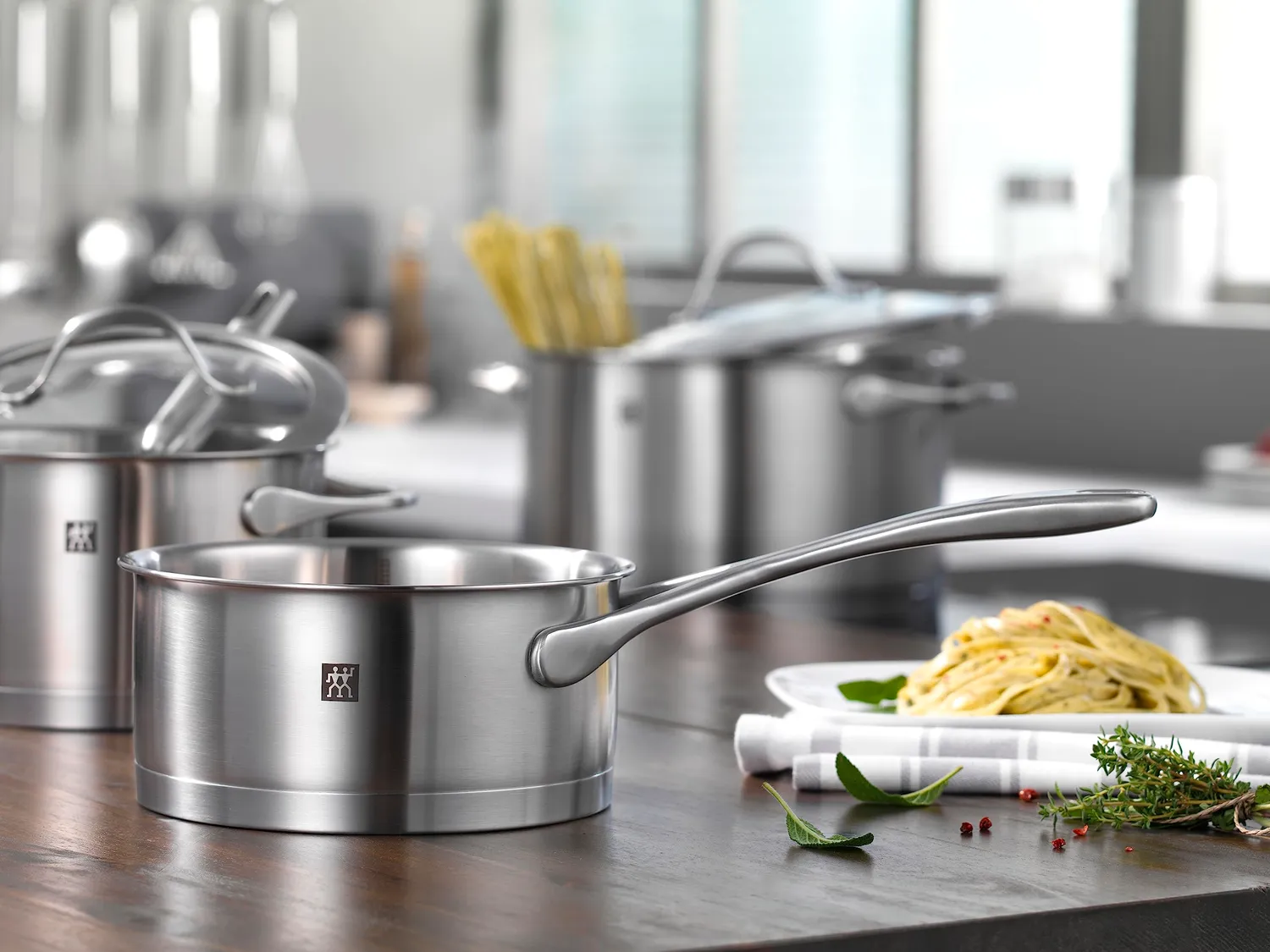 Zwilling Essence batteria pentole 5 pezzi induzione acciaio