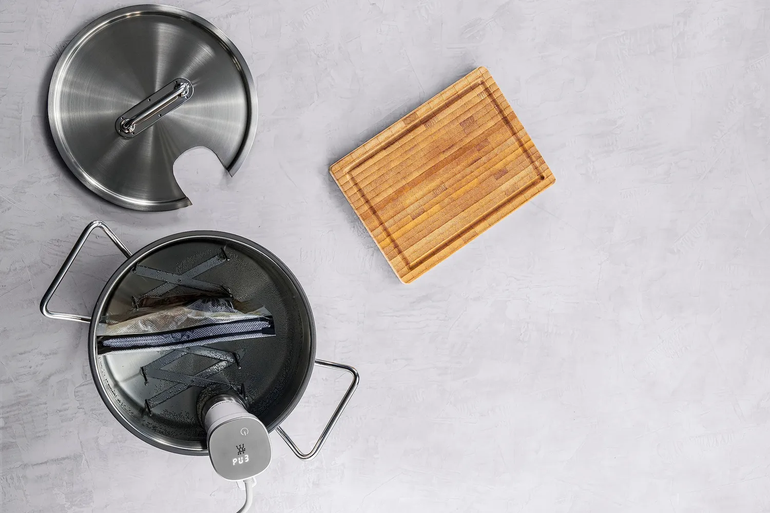 Zwilling Enfinigy rack sottovuoto acciaio regolabile
