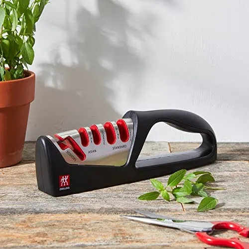 Zwilling affilacoltelli manuale ceramica forbici 5 fessure