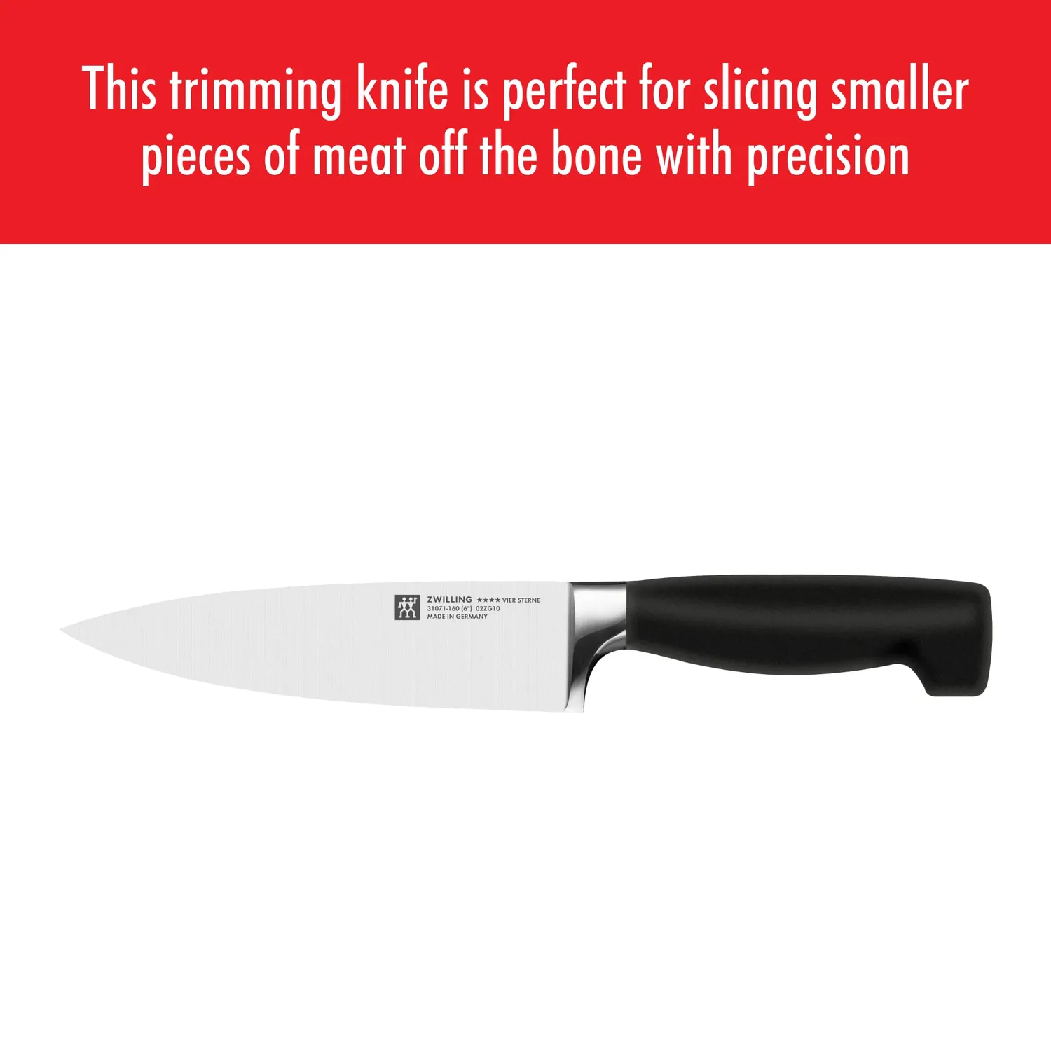 Zwilling Four Star Coltello da Cuoco 15 cm Forgiato