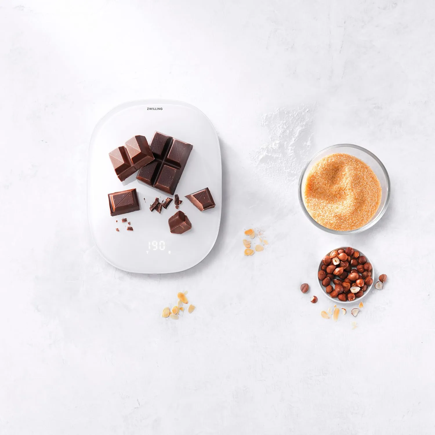 Zwilling Enfinigy bilancia cucina digitale argento